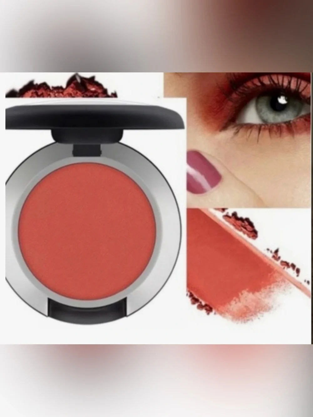 NEW MAC Cosmetics So Haute Right Now Powder Kiss Soft Matte Pigmented Eyeshadow